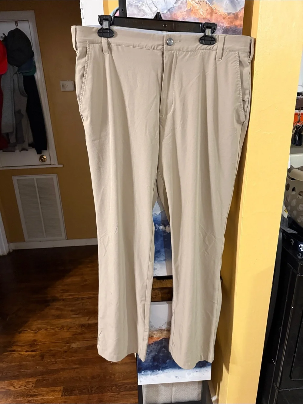 adidas Men's Beige Chino Pants